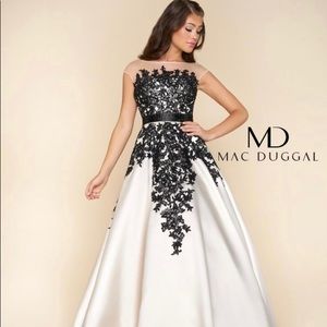 Mac Duggal Ball Gown / Prom Dress